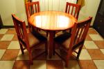 Juego de Comedor Redondo 4 sillas