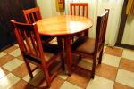 Juego de Comedor Redondo 4 sillas