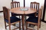 Juego de Comedor Redondo 4 sillas